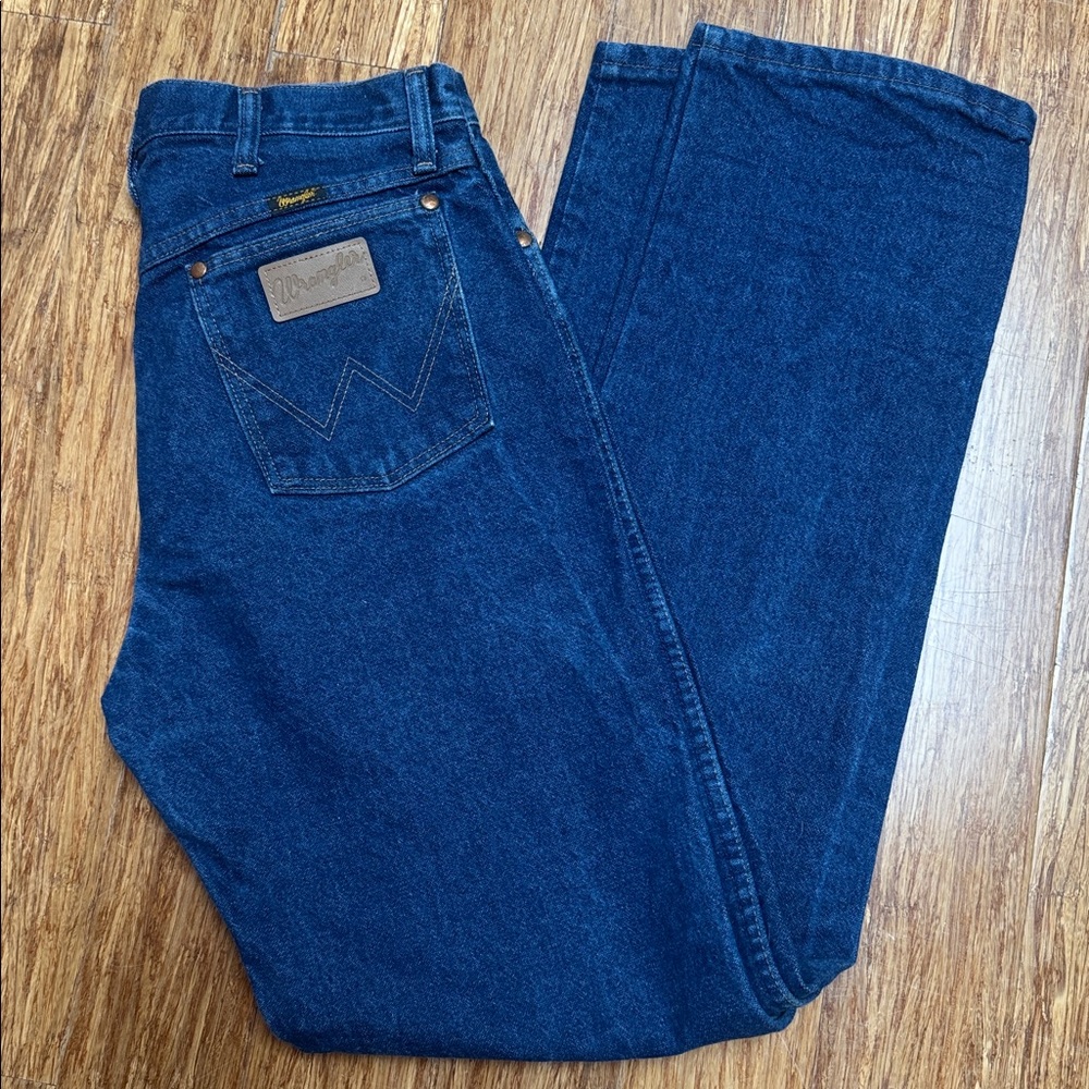 Wrangler Deep Blue Straight Jeans